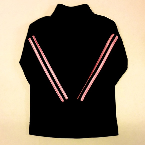 ADIDAS Girls Sweater, size 6, Black/pink - Picture 3 of 9